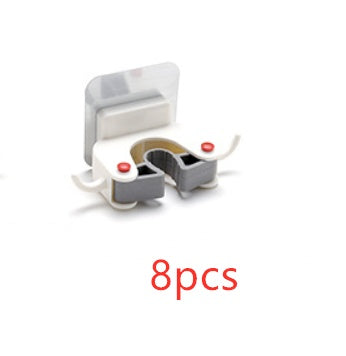 Nail-free multi-function traceless mop holder receives mop hook bathroom wall hanging broom holder mop clip - Zeedeey - All stuffs go, go figure