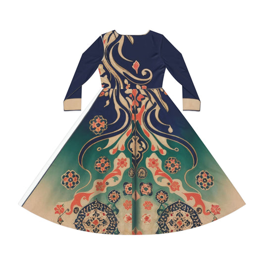 Bohemian Floral Dress - Zeedeey - All stuffs go, go figure