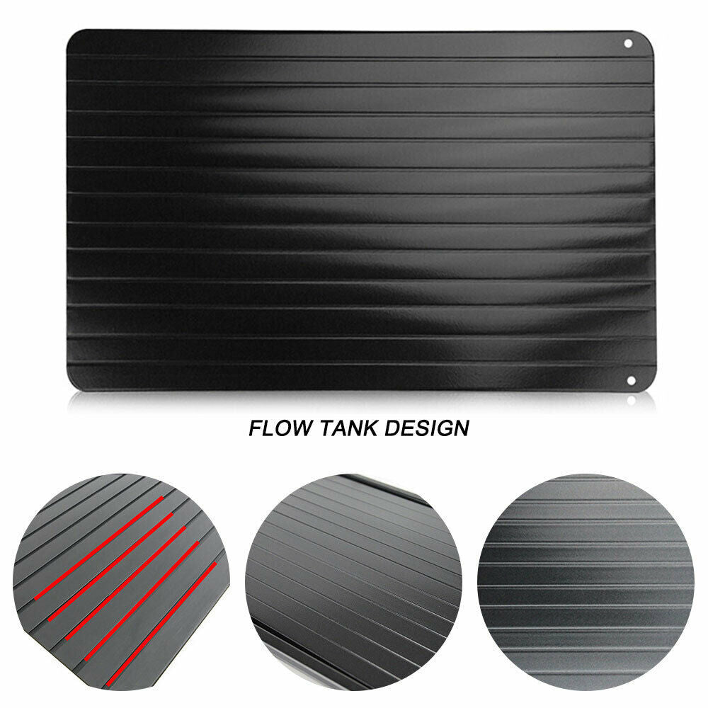 Fast Defrost Tray Fast Thaw Frozen Food Meat Fruit Quick Defrosting Plate Board Defrost Tray Thaw Master Kitchen Gadgets - Zeedeey - All stuffs go, go figure