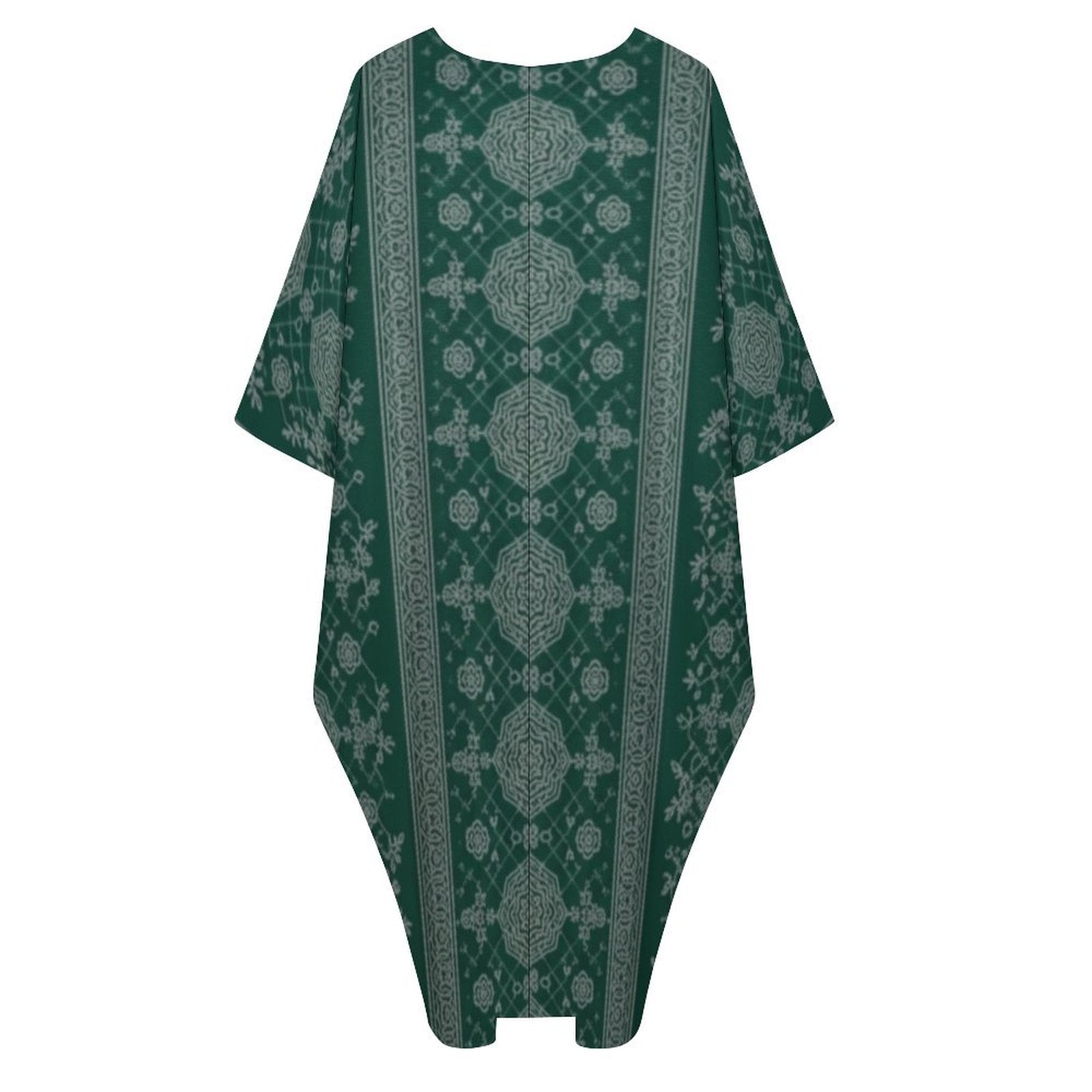 Design V-Neck Kaftan Dress - Zeedeey - All stuffs go, go figure