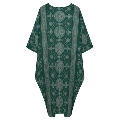 Design V-Neck Kaftan Dress - Zeedeey - All stuffs go, go figure