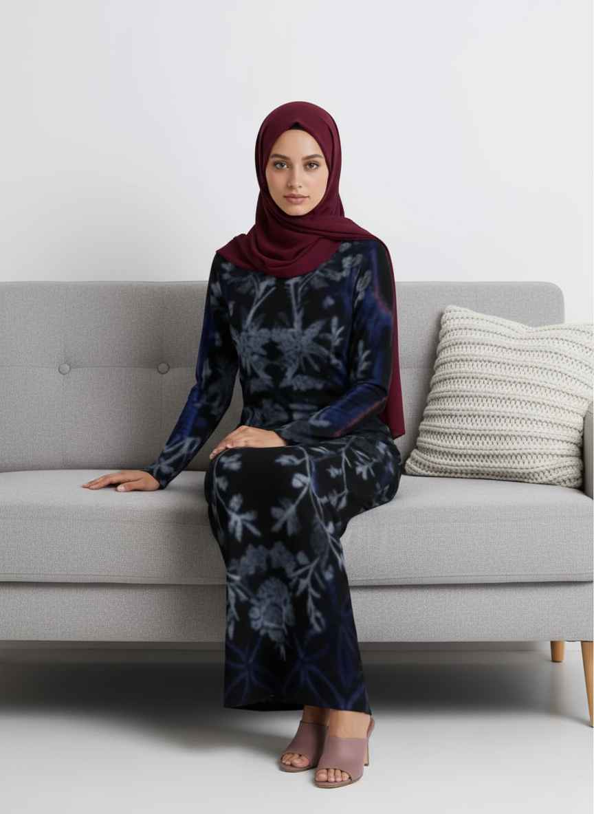 Design Long-Sleeve Draped Bodycon Dress - Zeedeey - All stuffs go, go figure