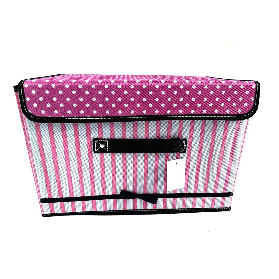 Foldable Folding Storage Cube Storage Box Fabric Cube Toy Organiser With Lid - Zeedeey - All stuffs go, go figure