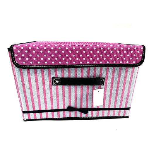 Foldable Folding Storage Cube Storage Box Fabric Cube Toy Organiser With Lid - Zeedeey - All stuffs go, go figure