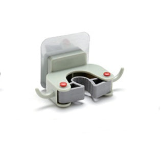 Nail-free multi-function traceless mop holder receives mop hook bathroom wall hanging broom holder mop clip - Zeedeey - All stuffs go, go figure