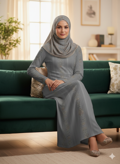 Design Long-Sleeve Draped Bodycon Dress - Zeedeey - All stuffs go, go figure