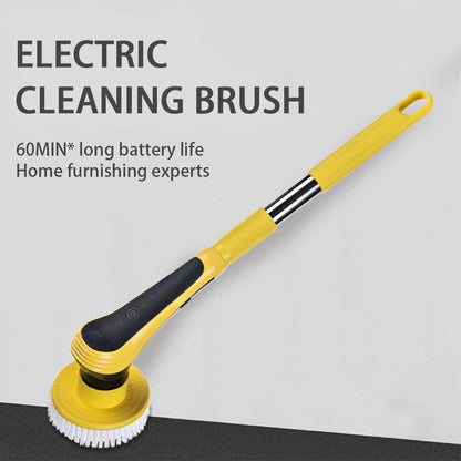 6 In 1 And 10 In 1 Electric Spin Scrubber Cleaning Brush Wireless Adjustable Multifunctional Gadgets For Bathroom Kitchen Windows Toilet - Zeedeey - All stuffs go, go figure