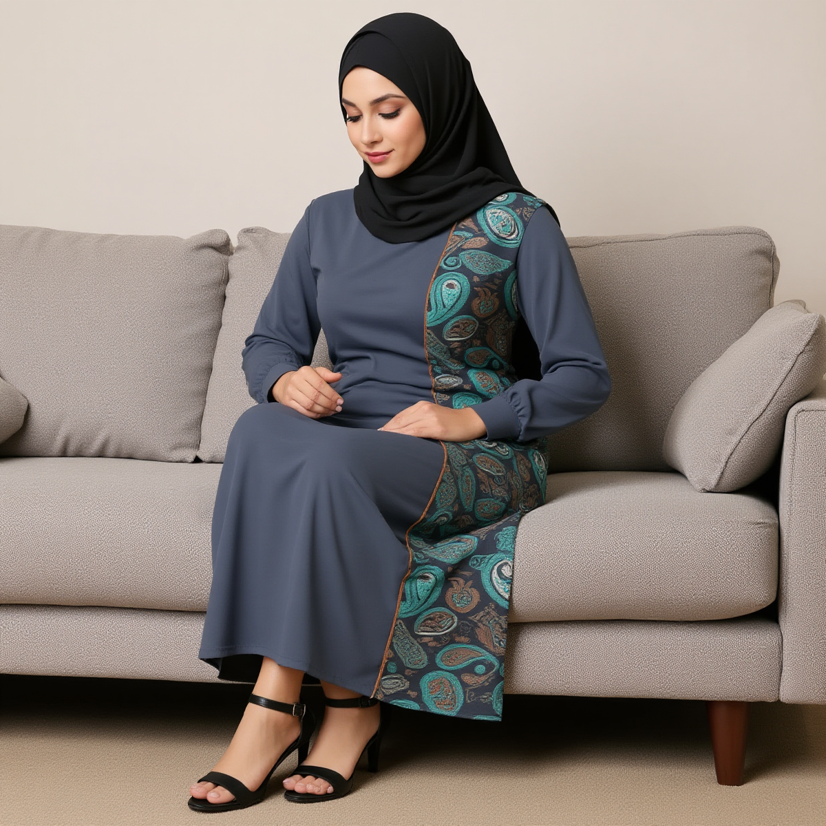 All-Over Print Women's Hip Dress - Zeedeey - All stuffs go, go figure