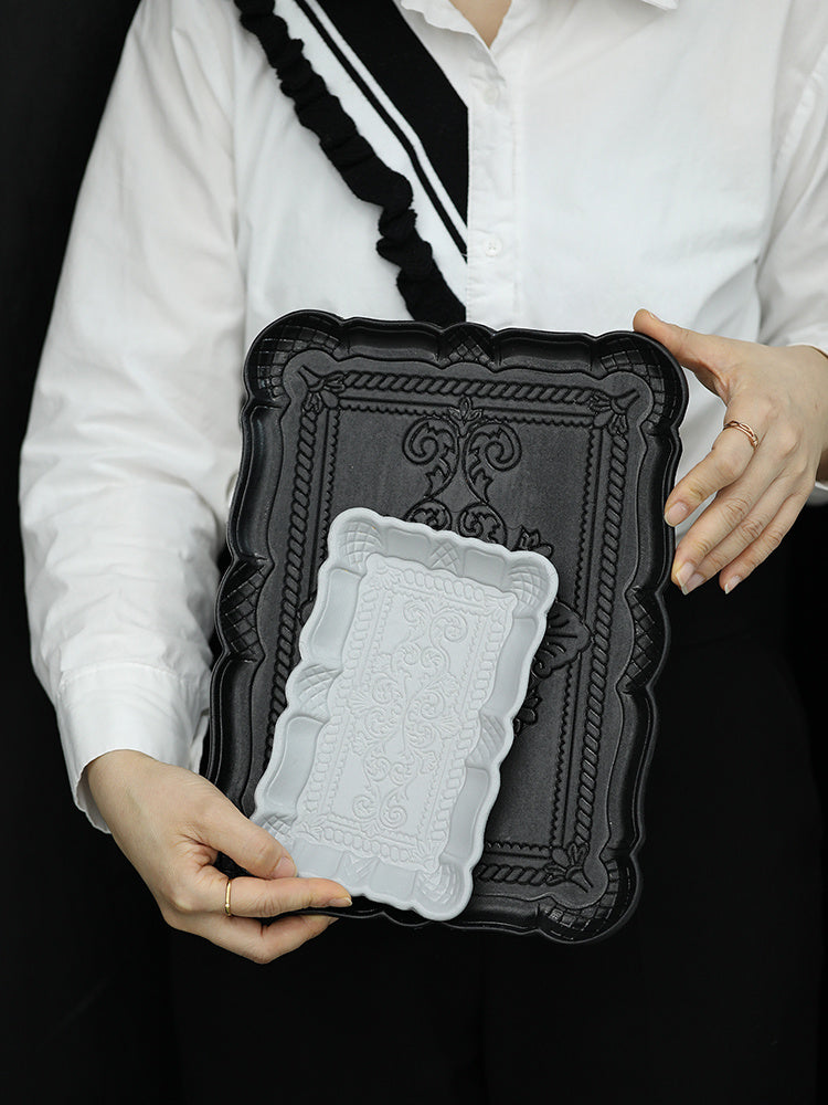 Wooden Tray Key Tray Totem Printing Desktop Storage Tray - Zeedeey - All stuffs go, go figure