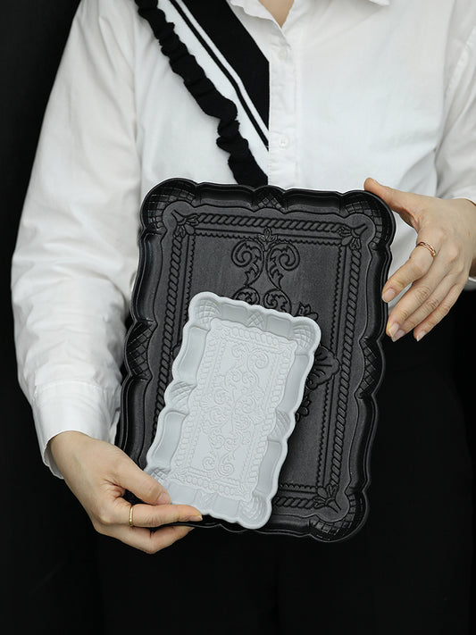 Wooden Tray Key Tray Totem Printing Desktop Storage Tray - Zeedeey - All stuffs go, go figure