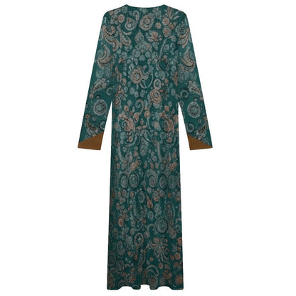 Design Long-Sleeve Draped Bodycon Dress - Zeedeey - All stuffs go, go figure