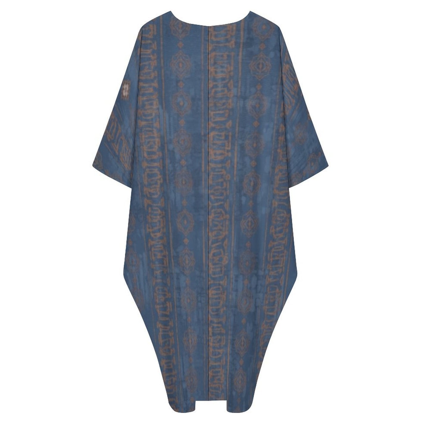 Design V-Neck Kaftan Dress - Zeedeey - All stuffs go, go figure