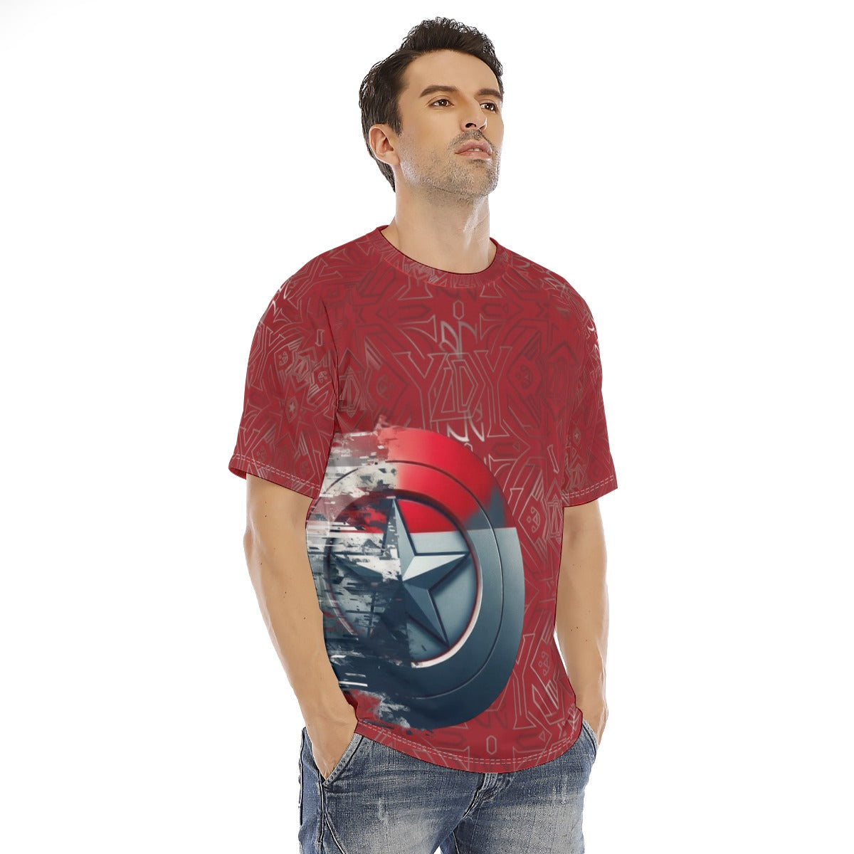 All-Over Print Men's O-neck Short Sleeve T-shirt