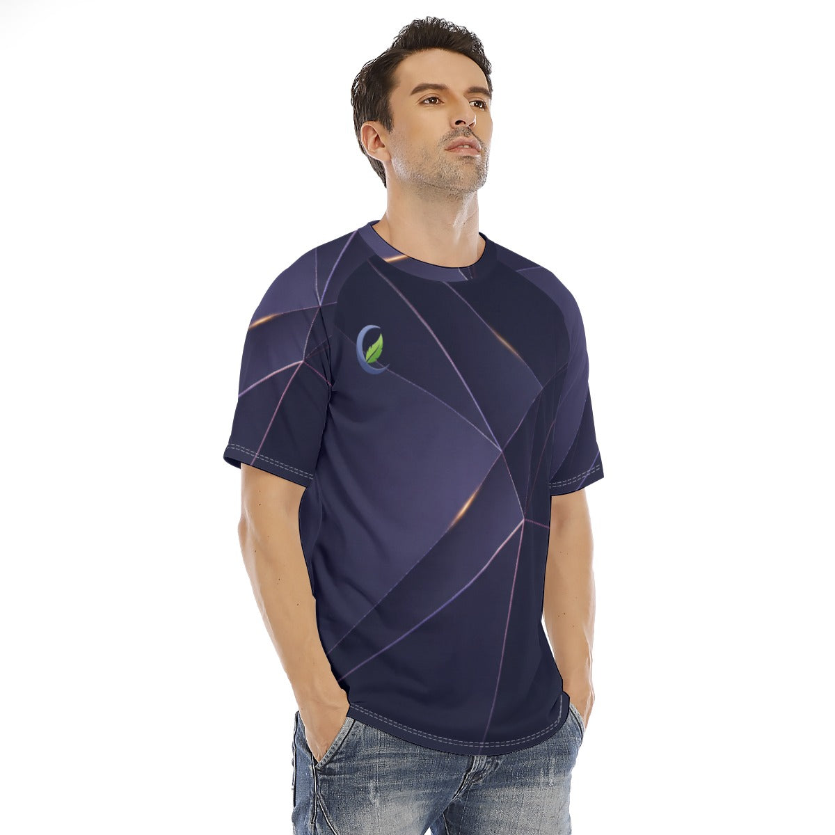 All-Over Print Men's O-neck Short Sleeve T-shirt