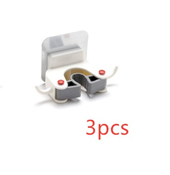 Nail-free multi-function traceless mop holder receives mop hook bathroom wall hanging broom holder mop clip - Zeedeey - All stuffs go, go figure