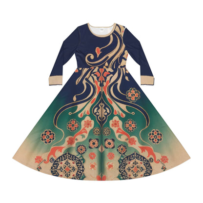 Bohemian Floral Dress - Zeedeey - All stuffs go, go figure