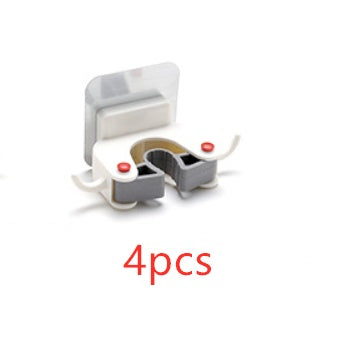 Nail-free multi-function traceless mop holder receives mop hook bathroom wall hanging broom holder mop clip - Zeedeey - All stuffs go, go figure