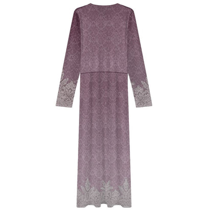 Design Long-Sleeve Draped Bodycon Dress - Zeedeey - All stuffs go, go figure