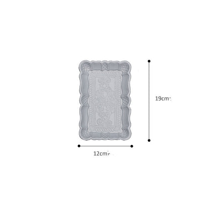 Wooden Tray Key Tray Totem Printing Desktop Storage Tray - Zeedeey - All stuffs go, go figure