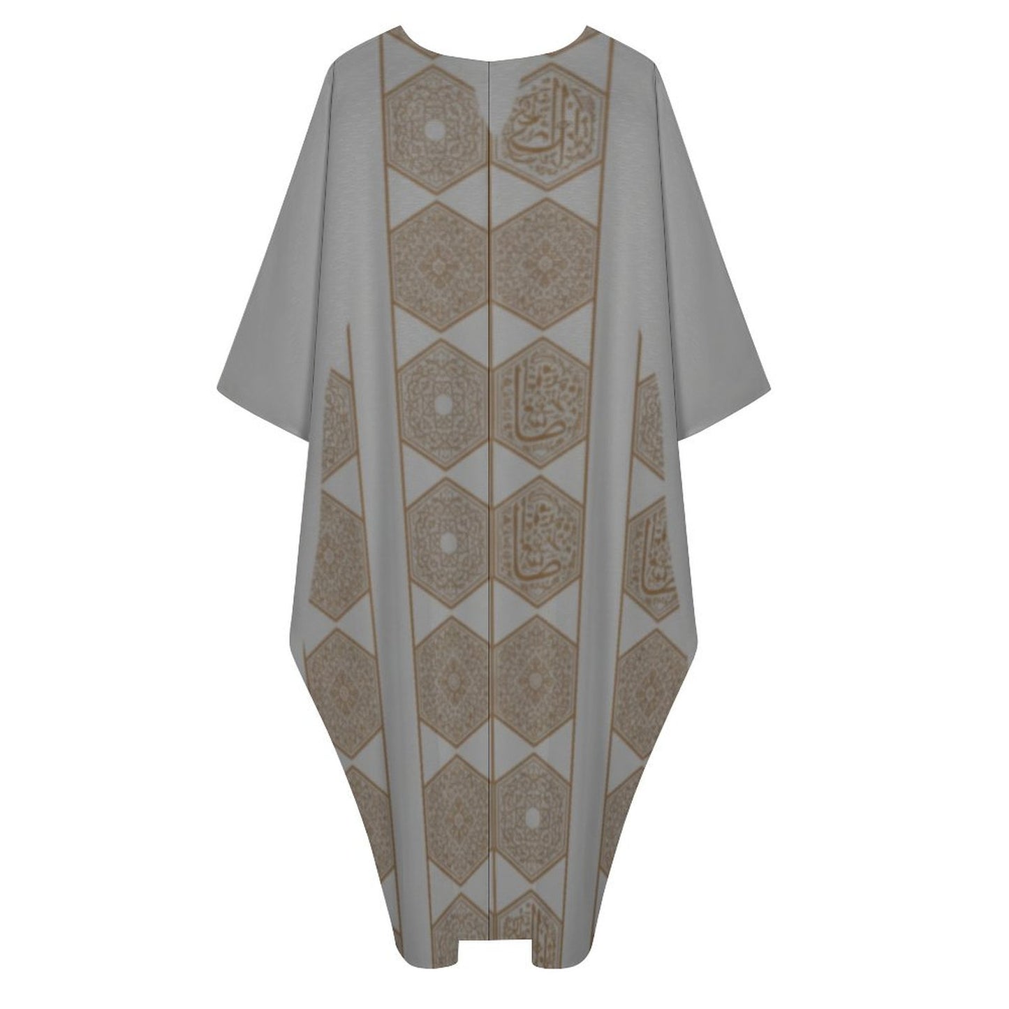 Design V-Neck Kaftan Dress - Zeedeey - All stuffs go, go figure