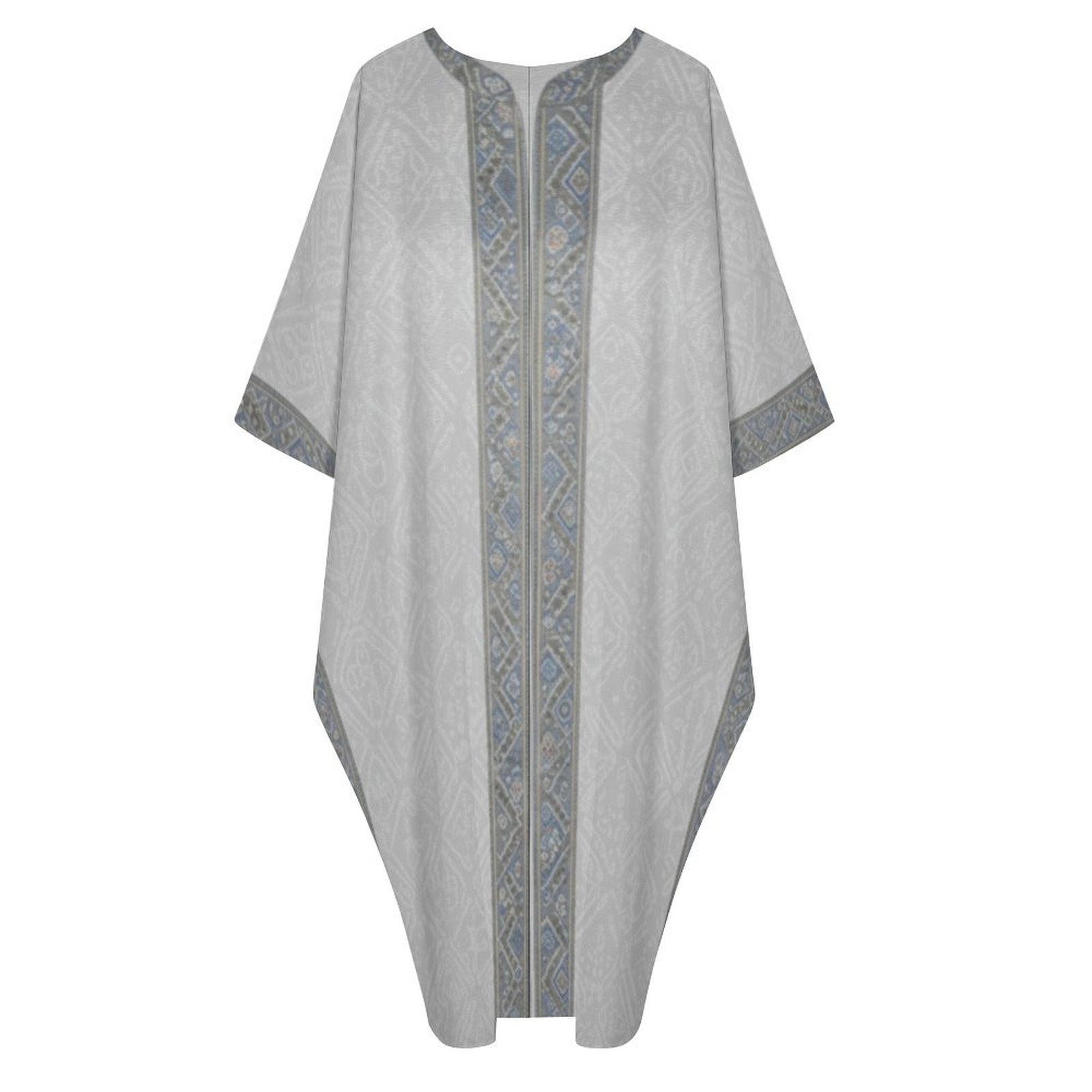 Design V-Neck Kaftan Dress - Zeedeey - All stuffs go, go figure