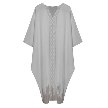 Design V-Neck Kaftan Dress - Zeedeey - All stuffs go, go figure