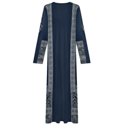 Design Long-Sleeve Draped Bodycon Dress - Zeedeey - All stuffs go, go figure