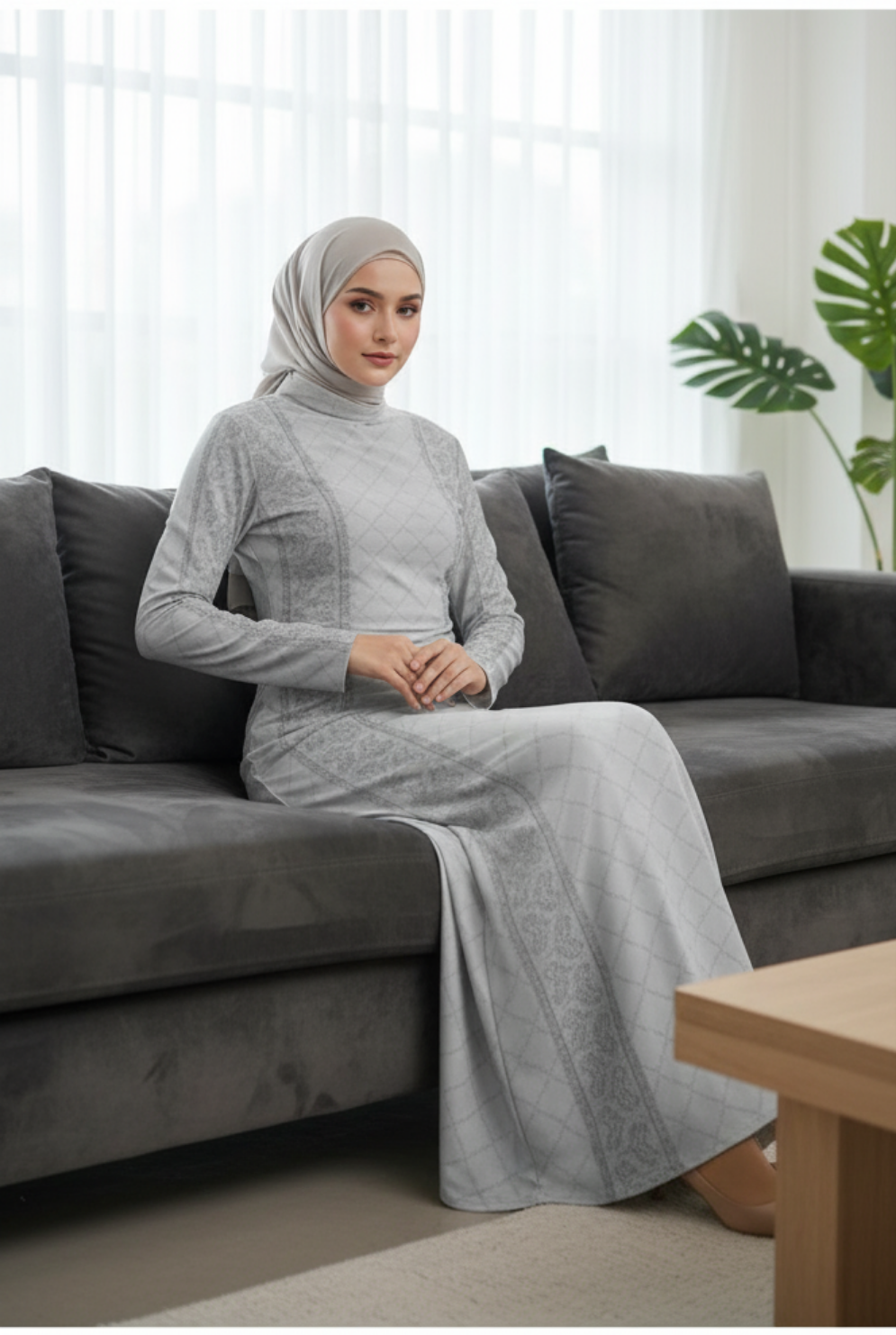 Design Long-Sleeve Draped Bodycon Dress - Zeedeey - All stuffs go, go figure