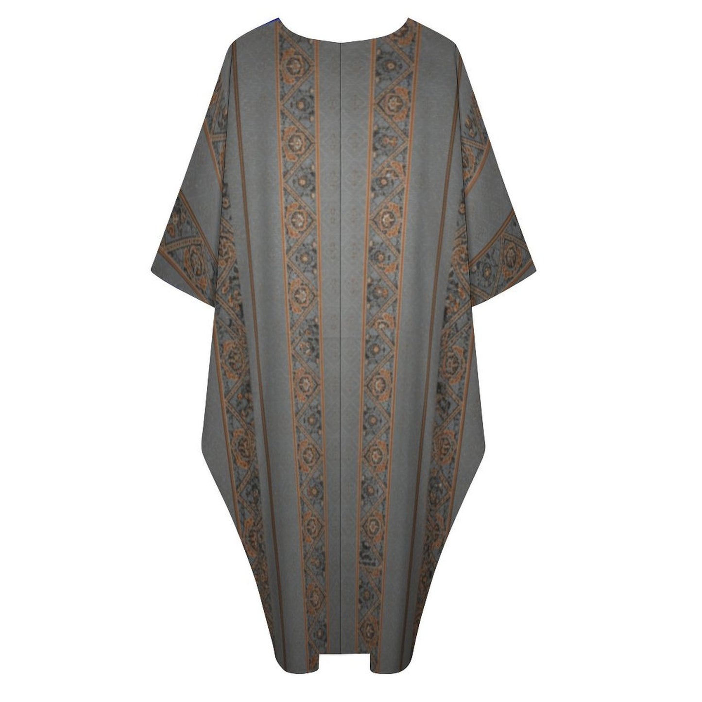 Design V-Neck Kaftan Dress - Zeedeey - All stuffs go, go figure