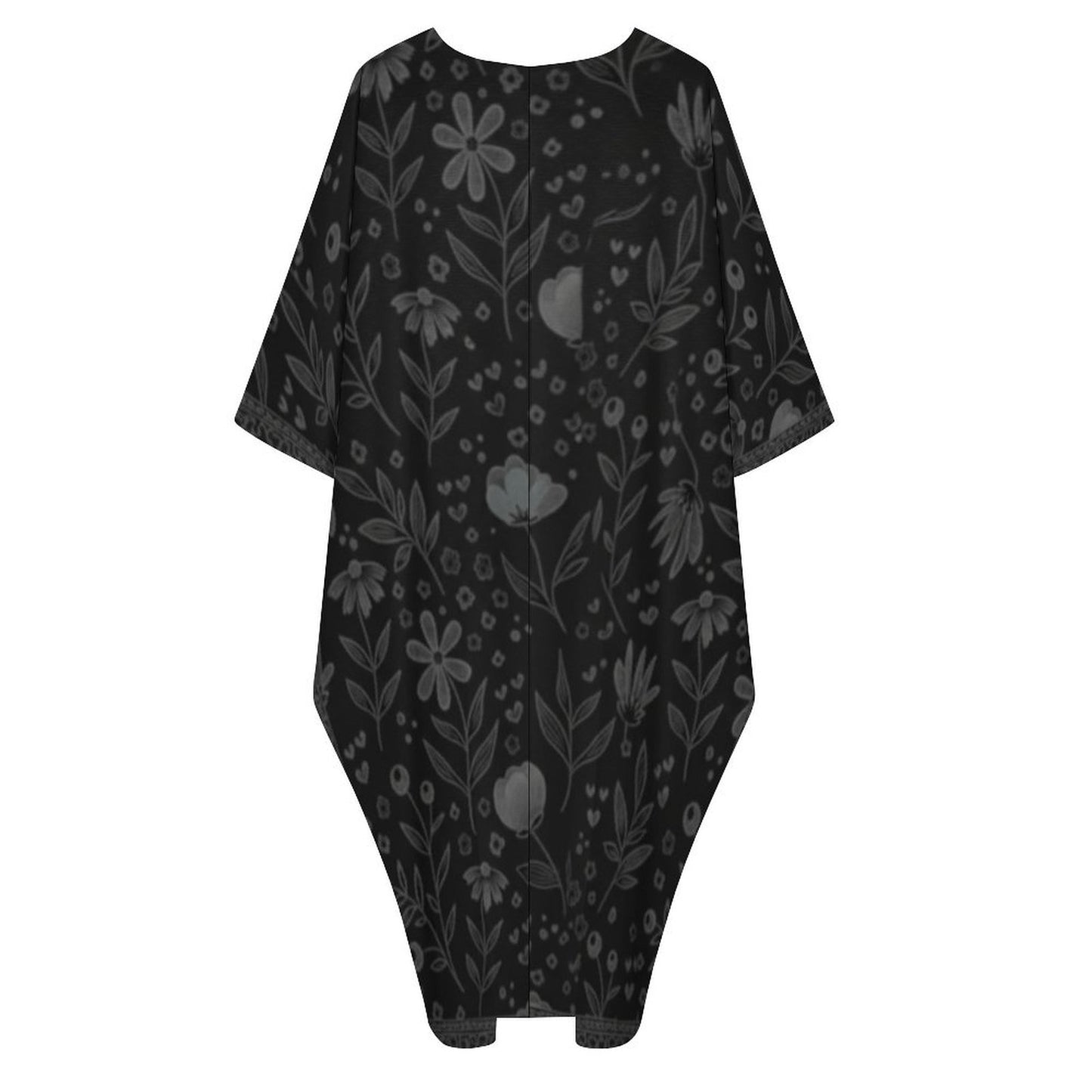 Design V-Neck Kaftan Dress - Zeedeey - All stuffs go, go figure