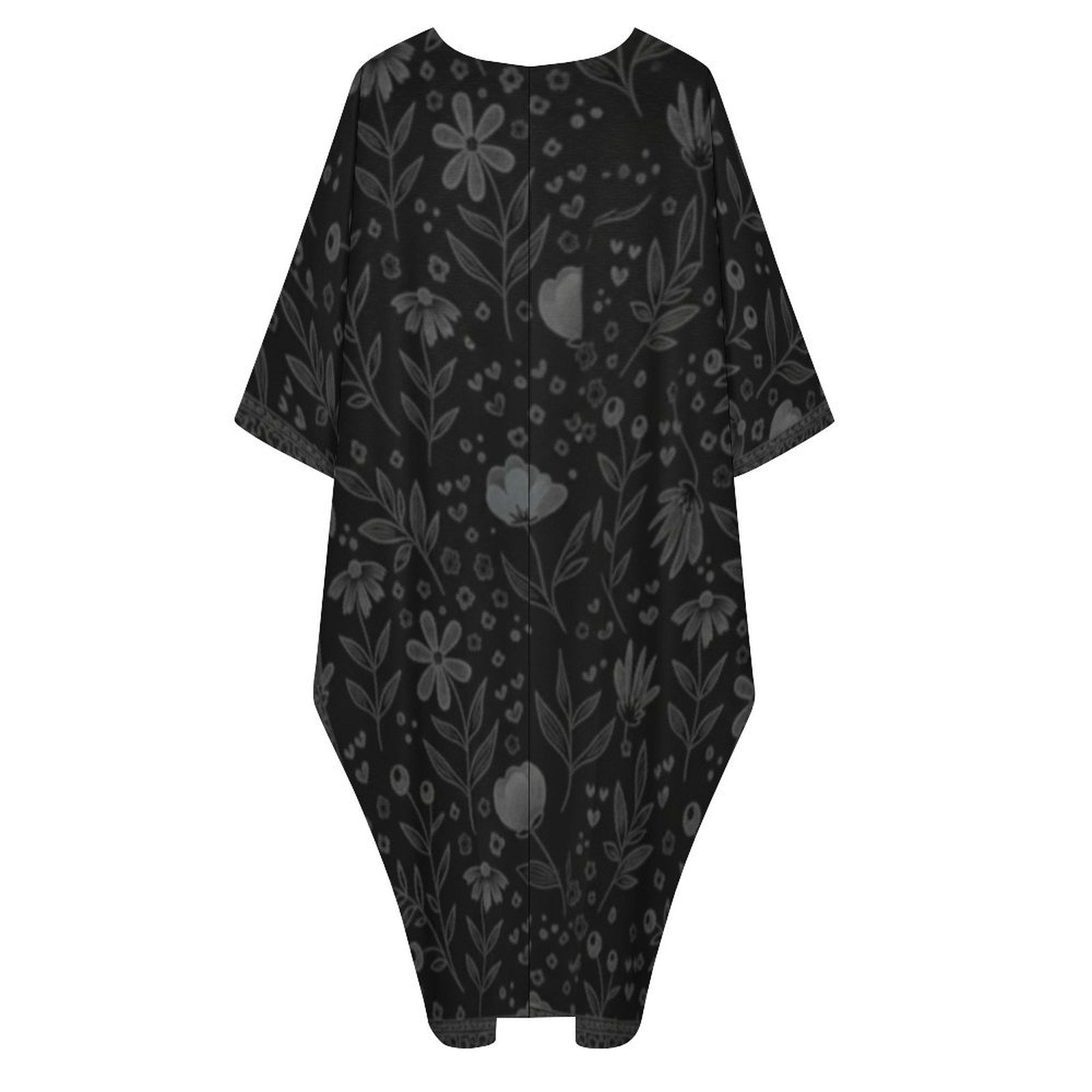 Design V-Neck Kaftan Dress - Zeedeey - All stuffs go, go figure