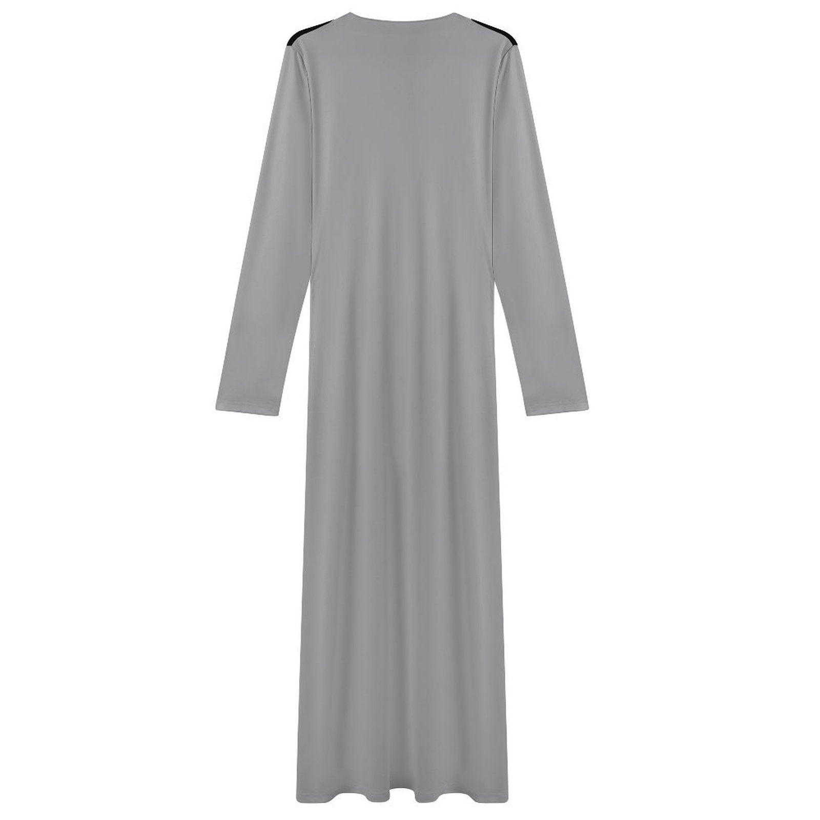 Design Long-Sleeve Draped Bodycon Dress - Zeedeey - All stuffs go, go figure