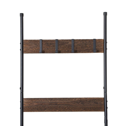 Wooden Wall Towel Rack For Living Room Blanket Ladder - Zeedeey - All stuffs go, go figure
