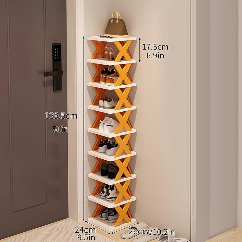 Orange 9-layer Shoe Rack - Zeedeey - All stuffs go, go figure