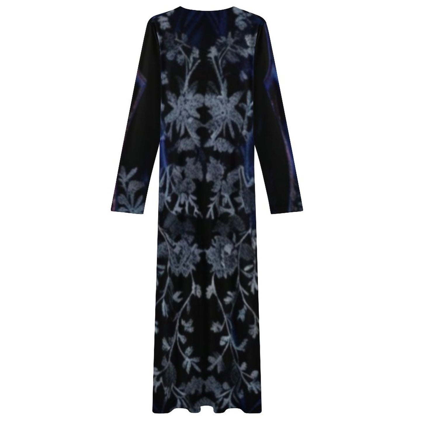 Design Long-Sleeve Draped Bodycon Dress - Zeedeey - All stuffs go, go figure