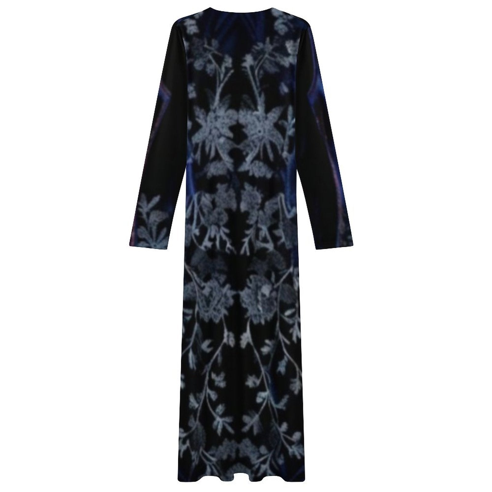 Design Long-Sleeve Draped Bodycon Dress - Zeedeey - All stuffs go, go figure