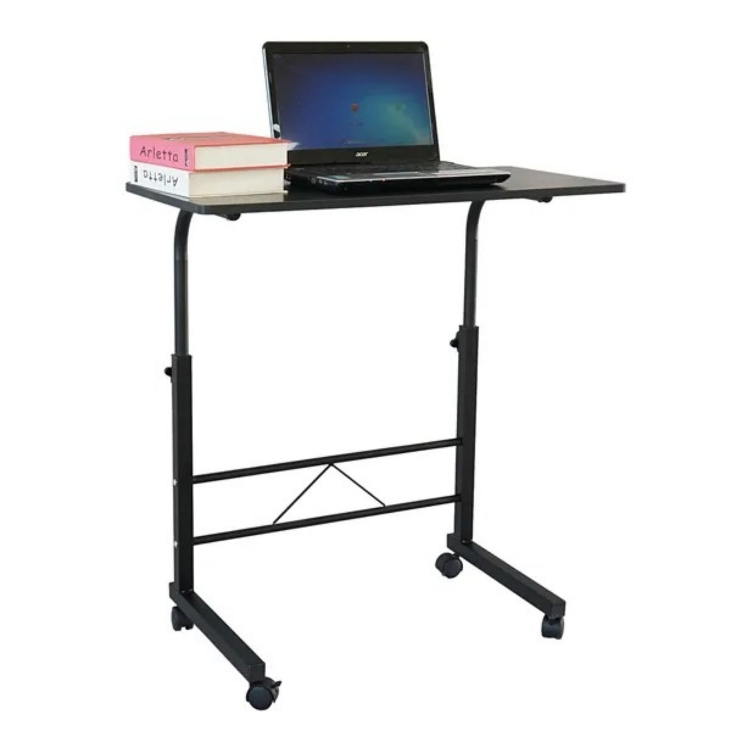 Removable P2 15MM Chipboard  Steel Side Table Black - Zeedeey - All stuffs go, go figure