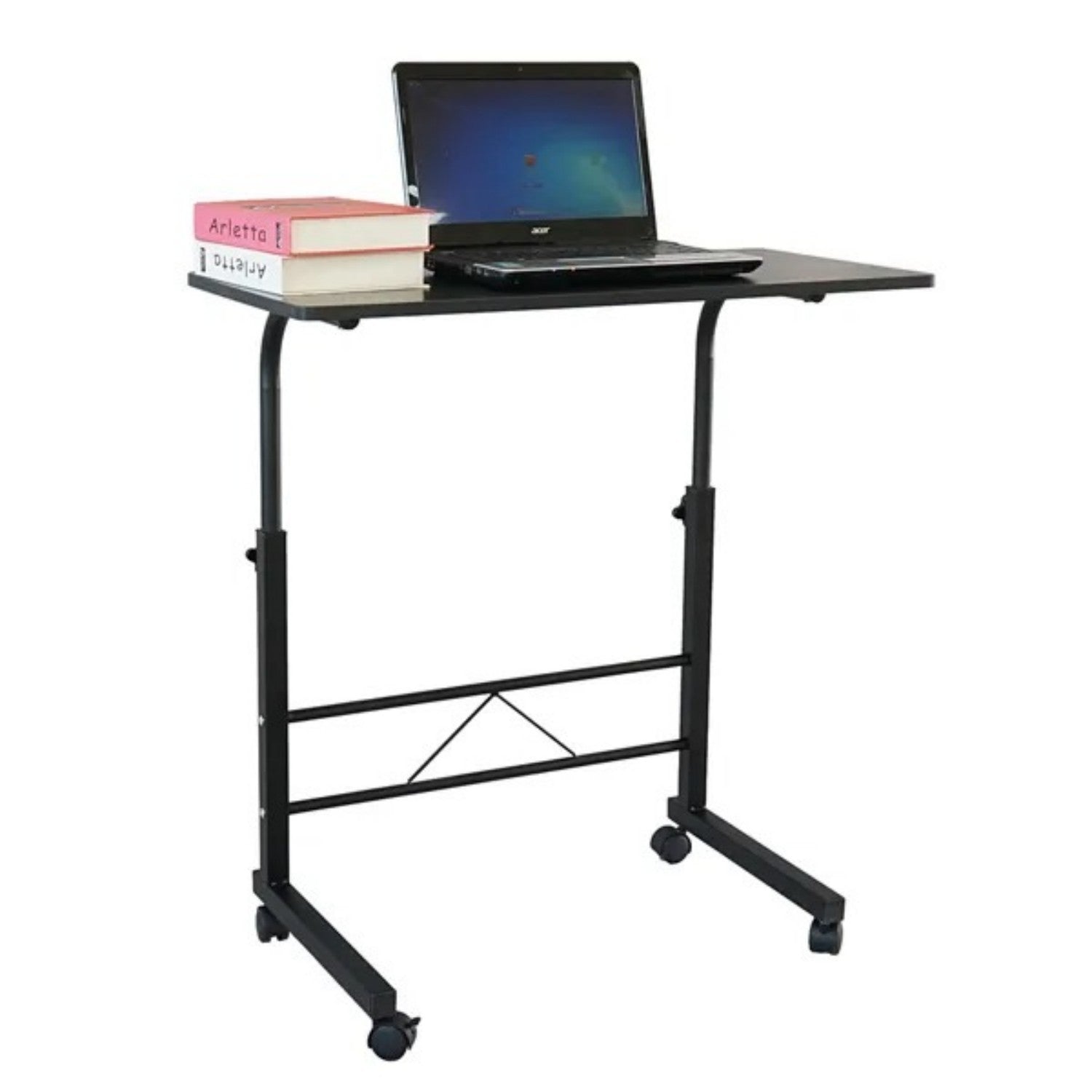 Removable P2 15MM Chipboard  Steel Side Table Black - Zeedeey - All stuffs go, go figure