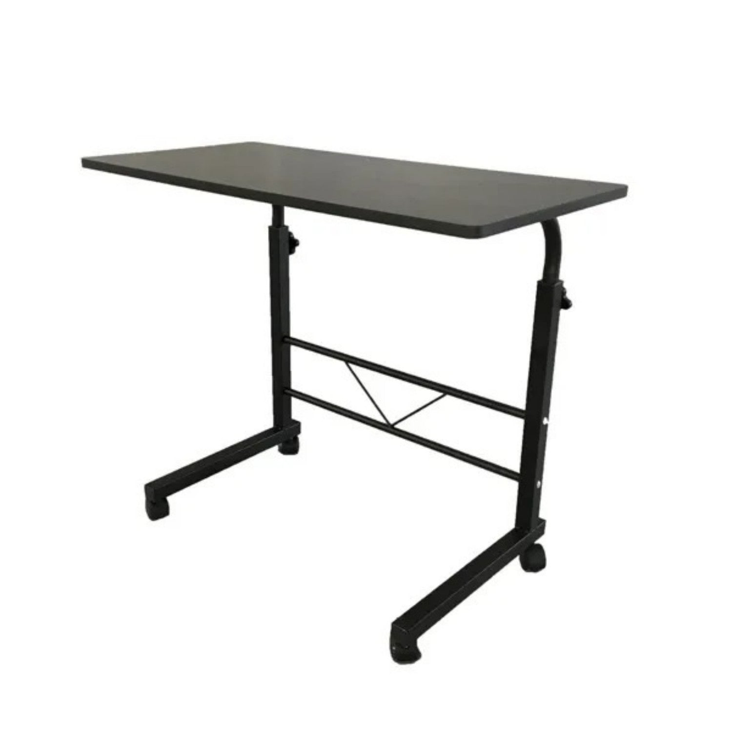 Removable P2 15MM Chipboard  Steel Side Table Black - Zeedeey - All stuffs go, go figure