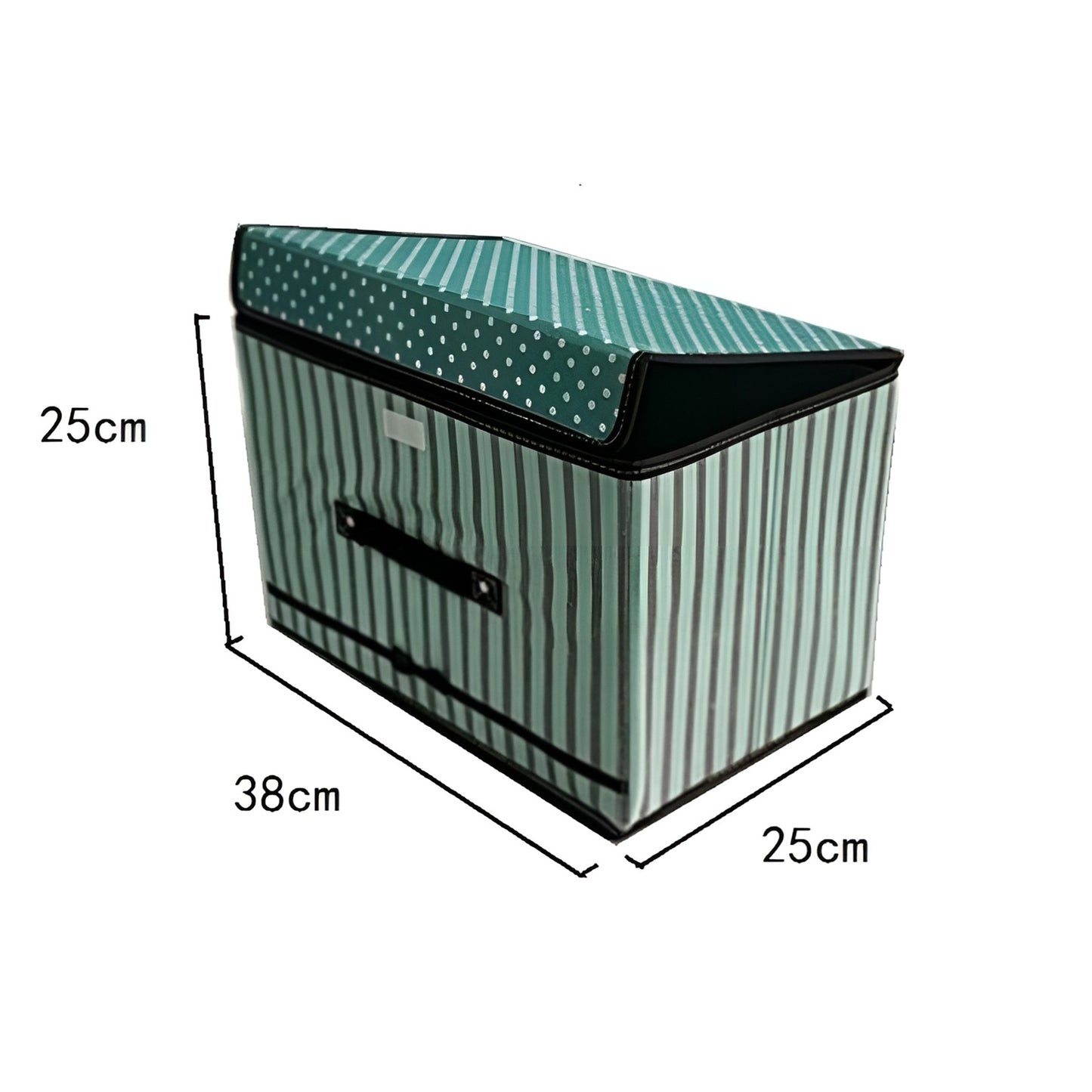 Foldable Folding Storage Cube Storage Box Fabric Cube Toy Organiser With Lid - Zeedeey - All stuffs go, go figure