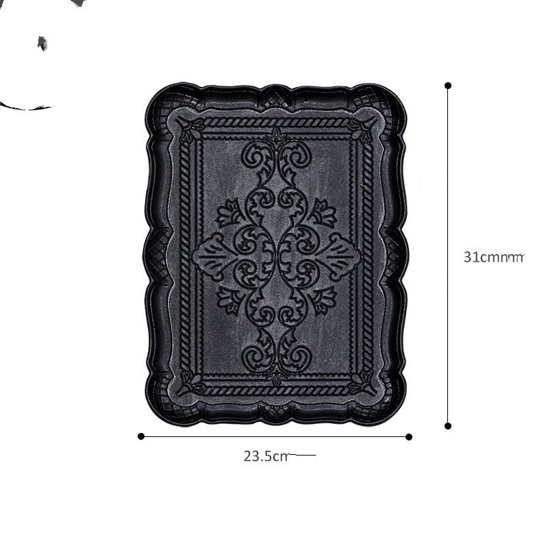 Wooden Tray Key Tray Totem Printing Desktop Storage Tray - Zeedeey - All stuffs go, go figure