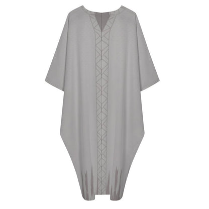 Design V-Neck Kaftan Dress - Zeedeey - All stuffs go, go figure
