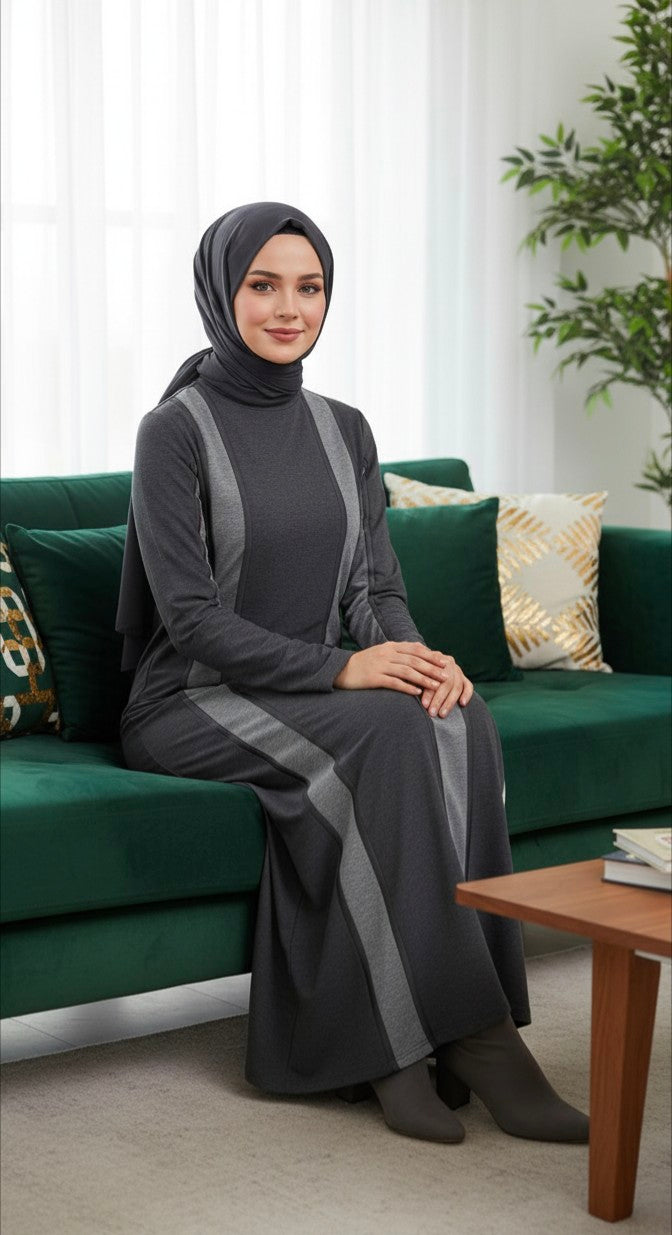 Design Long-Sleeve Draped Bodycon Dress - Zeedeey - All stuffs go, go figure