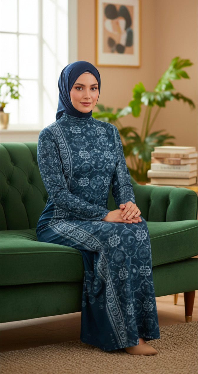 Design Long-Sleeve Draped Bodycon Dress - Zeedeey - All stuffs go, go figure