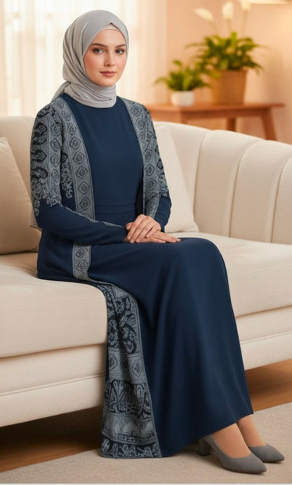 Design Long-Sleeve Draped Bodycon Dress - Zeedeey - All stuffs go, go figure