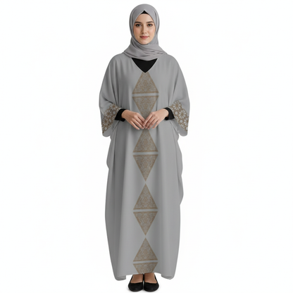 Design V-Neck Kaftan Dress - Zeedeey - All stuffs go, go figure