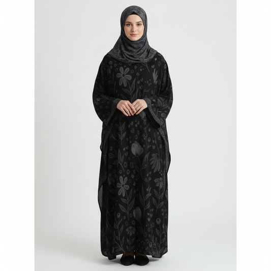 Design V-Neck Kaftan Dress - Zeedeey - All stuffs go, go figure